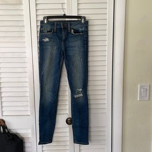 Joes Highwater Skinny Distressed Jean size 25
